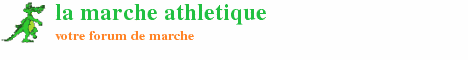 CYBERMARCHEUR la marche athlétique ou marche sportive