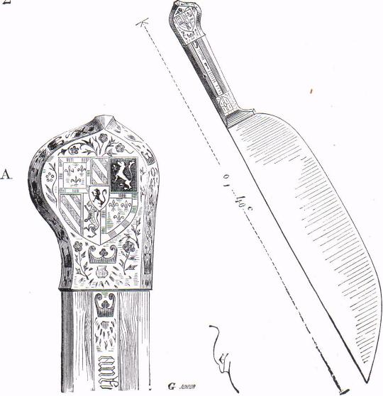 couteaux à trancher (collection du comte de Nieuwerkerke)