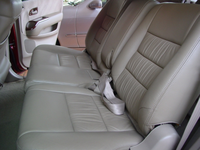 Seats were conditioned with Meguiar's Leather Cleaner/Conditioner.