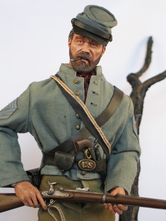 Sergent Major 4th Kentucky infantry Vicksburg 1863 (CSA)