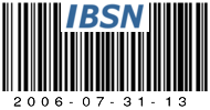 IBSN: Internet Blog Serial Number 2006-07-31-13
