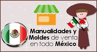VENTA DE MANUALIDADES Y MOLDES A TODO MÉXICO